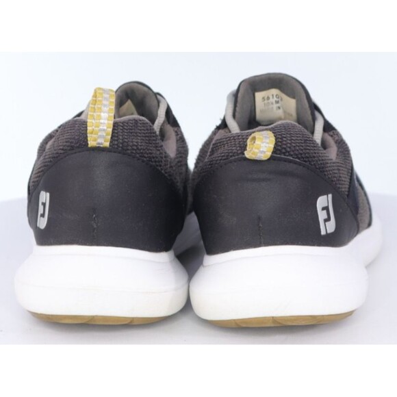 FootJoy FJ Flex Men\'s Spikeless Golf Shoes Size 10.5 M Black 56103